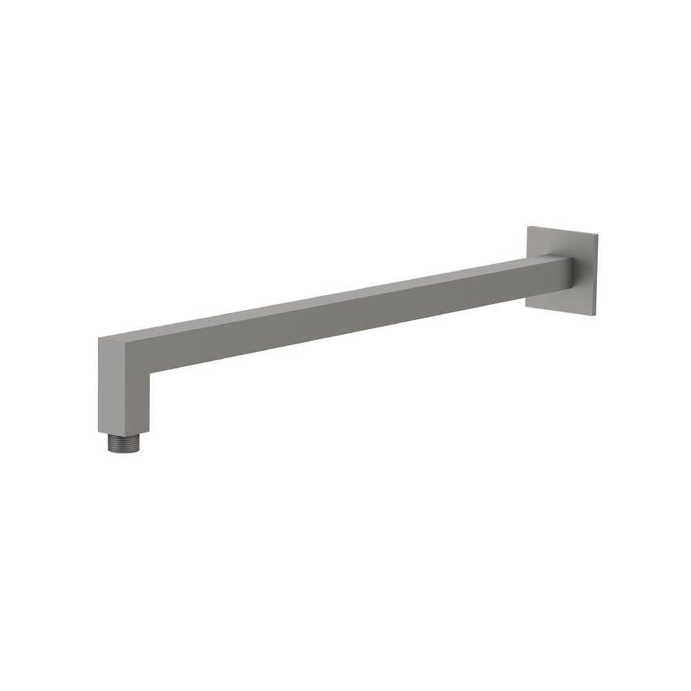 Flusso HS1011SA Wall Mount Square Shower Arm - 16" (400mm) - With Flange