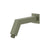 Flusso HS1020 Square Shower Arm With Flange - 7" - With Flange - Parent