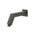 Flusso HS1020 Square Shower Arm With Flange - 7" - With Flange