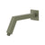 Flusso HS1025 Square Shower Arm With Flange - 10" - With Flange - Parent