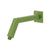 Flusso HS1025 Square Shower Arm With Flange - 10" - With Flange