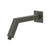 Flusso HS1025 Square Shower Arm With Flange - 10" - With Flange