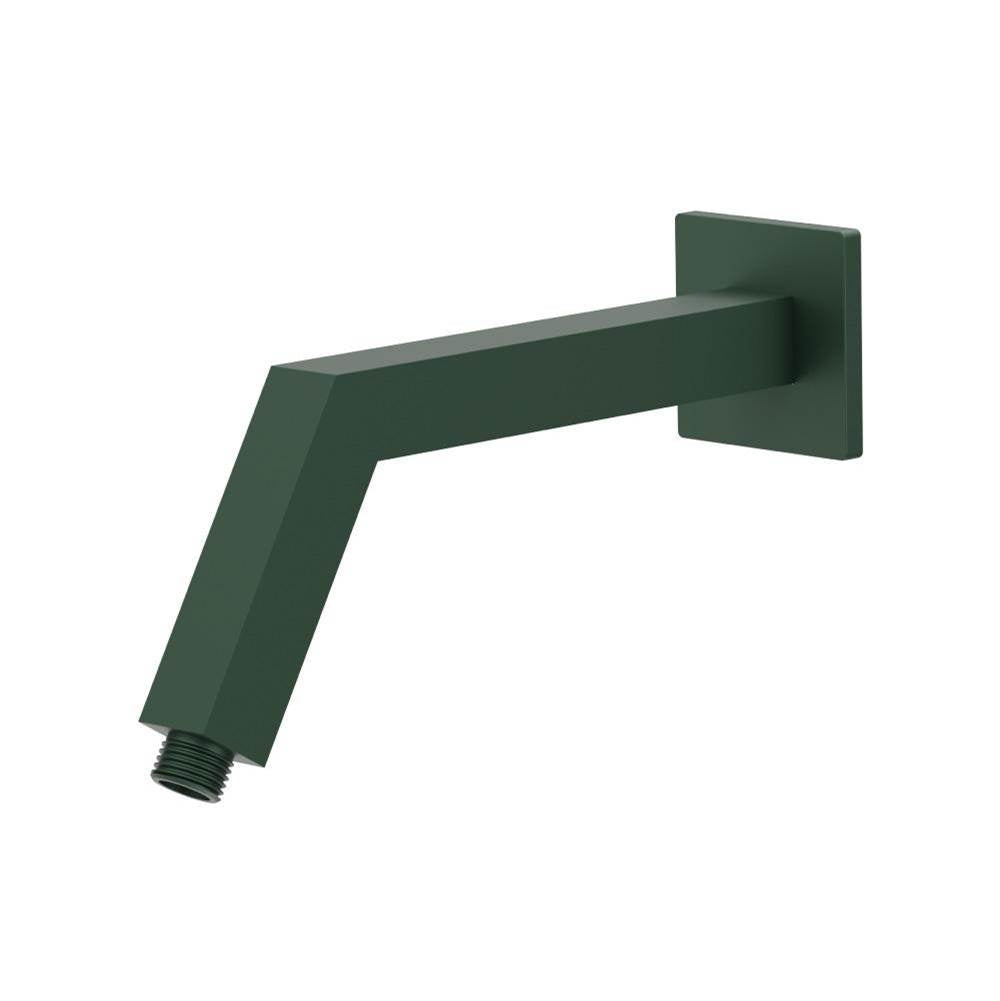 Flusso HS1025 Square Shower Arm With Flange - 10" - With Flange