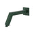 Flusso HS1025 Square Shower Arm With Flange - 10" - With Flange