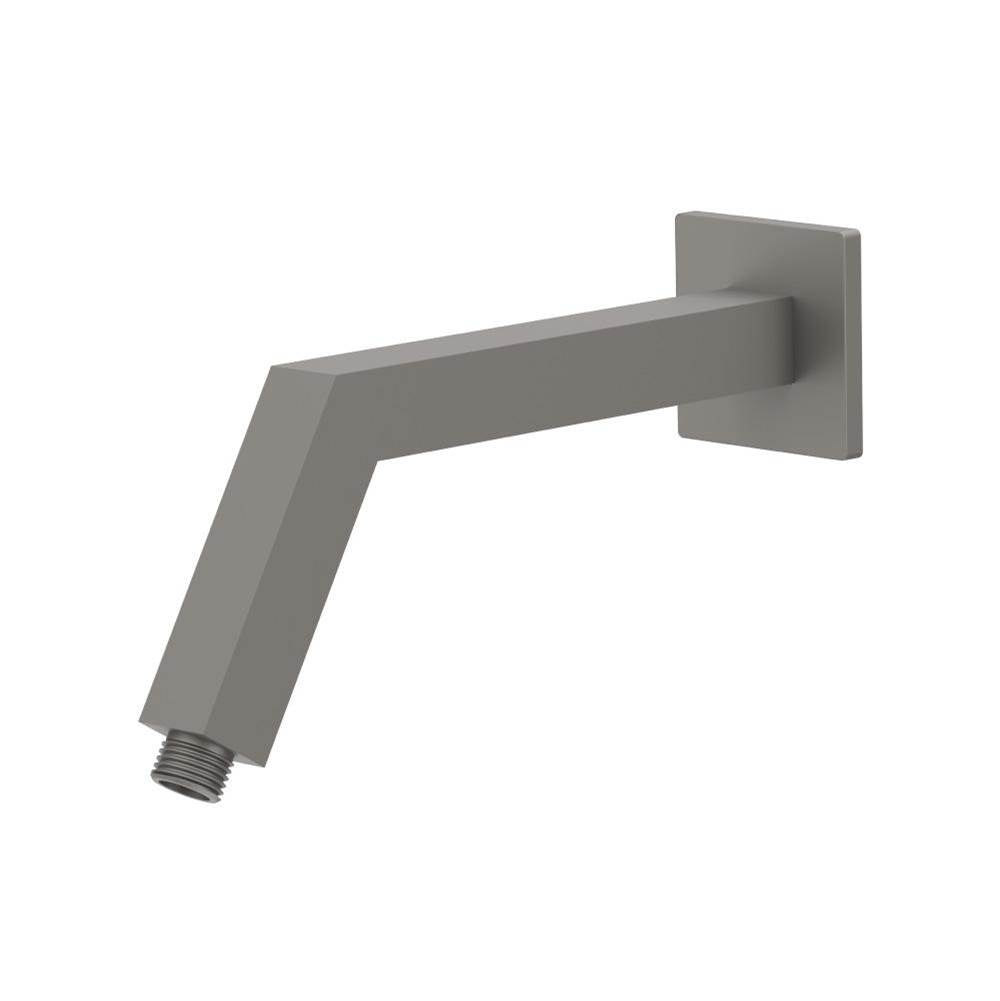 Flusso HS1025 Square Shower Arm With Flange - 10" - With Flange