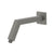 Flusso HS1025 Square Shower Arm With Flange - 10" - With Flange