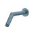 Flusso HS1030 Round Shower Arm With Flange - 7" - With Flange