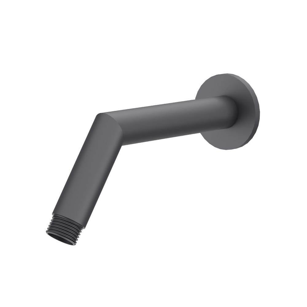 Flusso HS1030 Round Shower Arm With Flange - 7" - With Flange