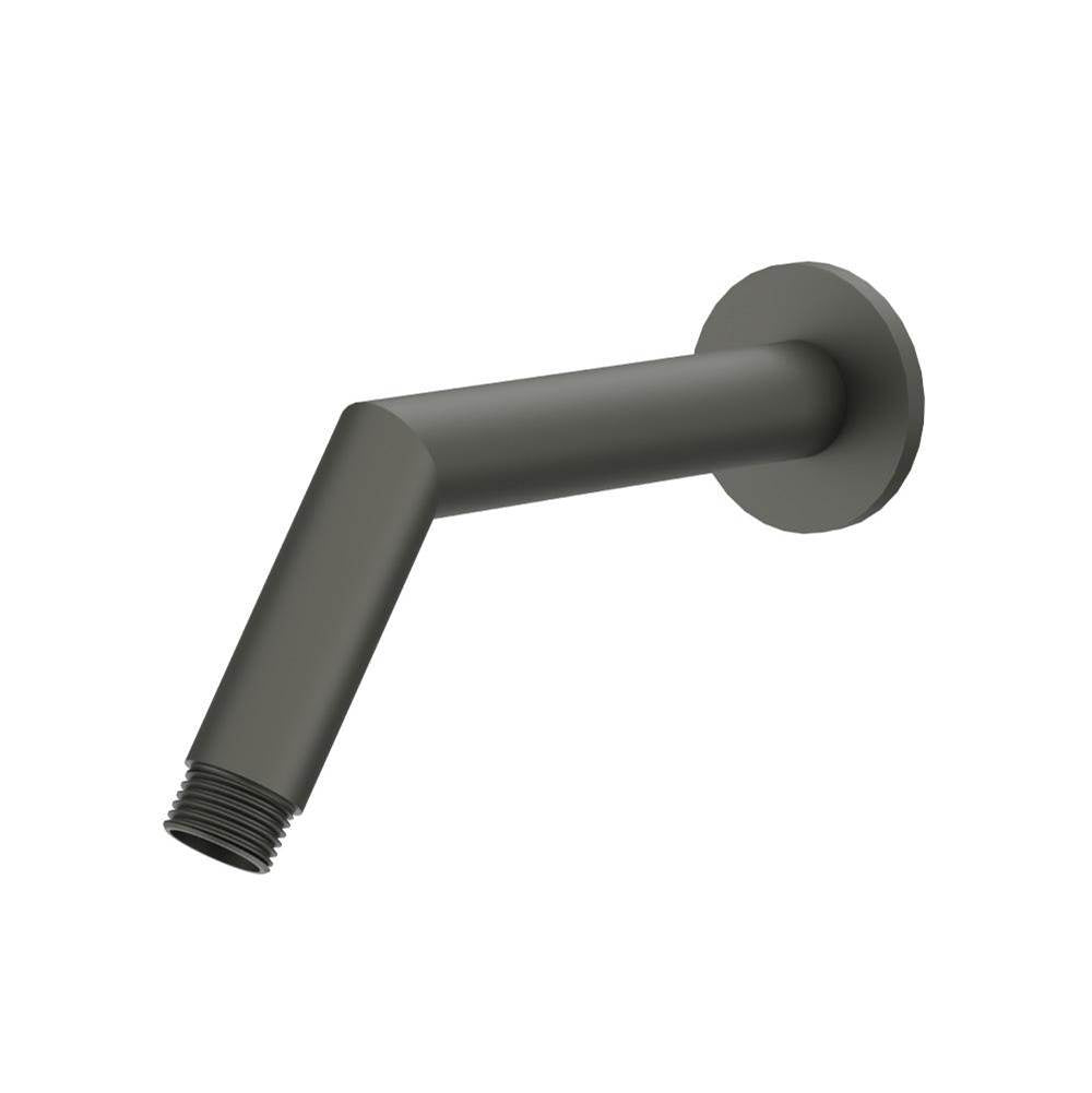 Flusso HS1030 Round Shower Arm With Flange - 7" - With Flange