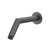 Flusso HS1030 Round Shower Arm With Flange - 7" - With Flange