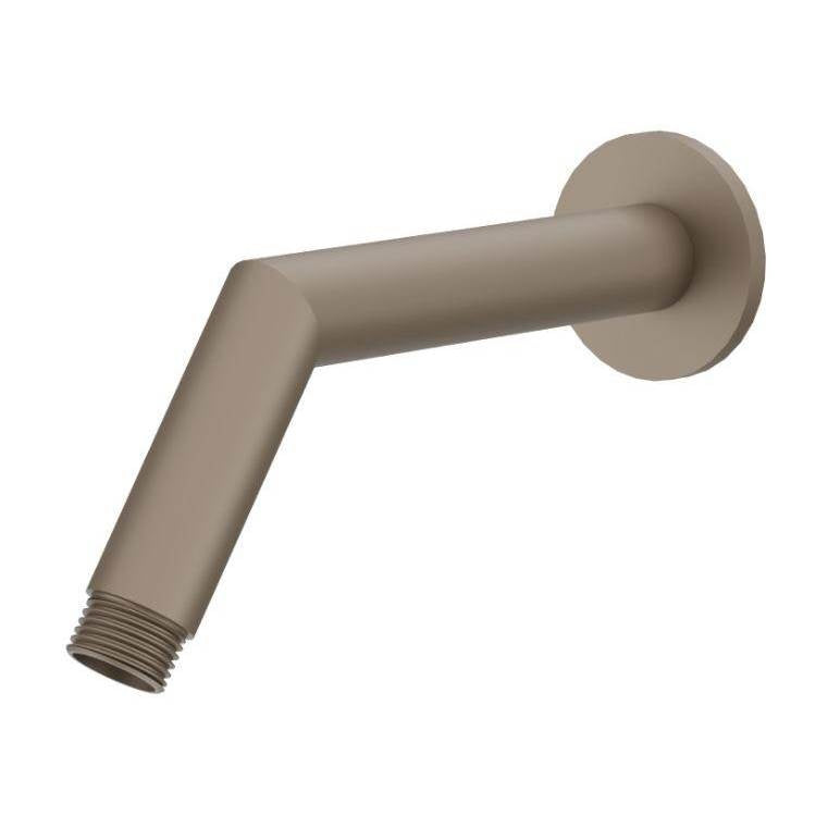Flusso HS1030 Round Shower Arm With Flange - 7" - With Flange