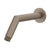 Flusso HS1030 Round Shower Arm With Flange - 7" - With Flange