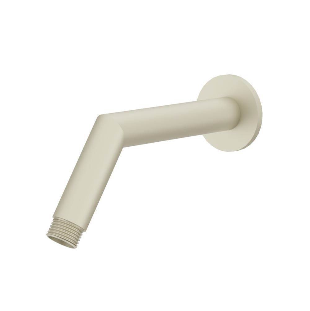 Flusso HS1030 Round Shower Arm With Flange - 7" - With Flange