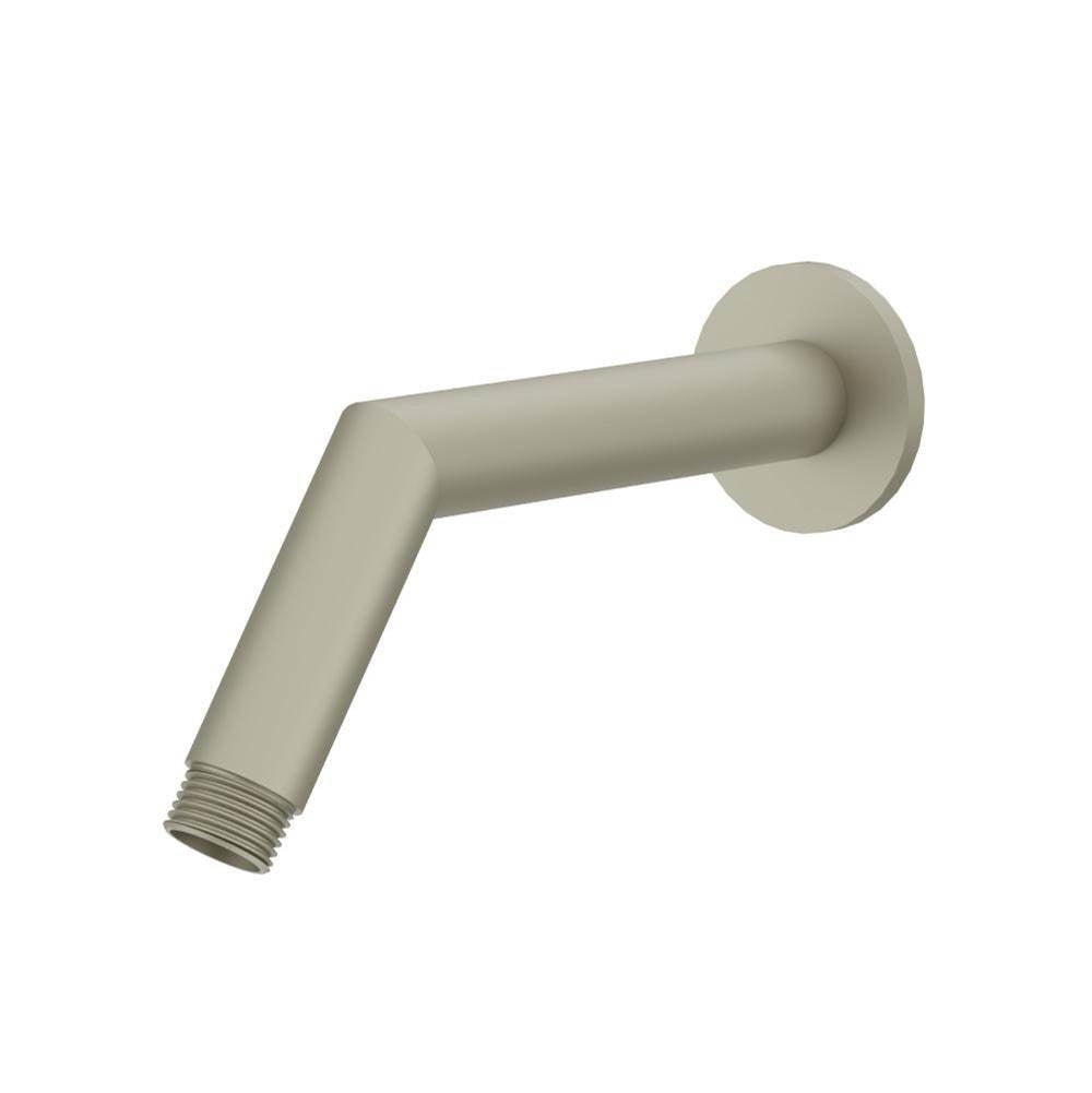 Flusso HS1030 Round Shower Arm With Flange - 7" - With Flange