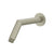 Flusso HS1030 Round Shower Arm With Flange - 7" - With Flange