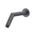 Flusso HS1030 Round Shower Arm With Flange - 7" - With Flange