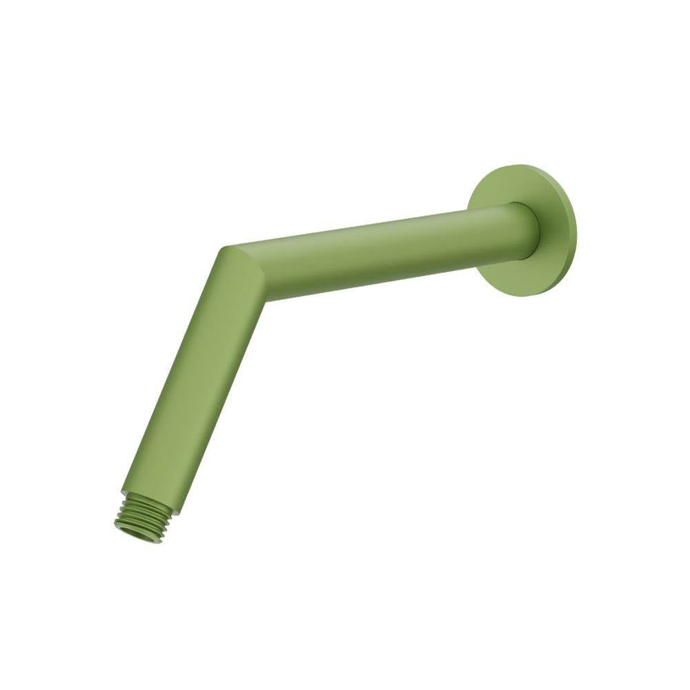 Flusso HS1035 Round Shower Arm With Flange - 10" - With Flange