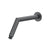 Flusso HS1035 Round Shower Arm With Flange - 10" - With Flange