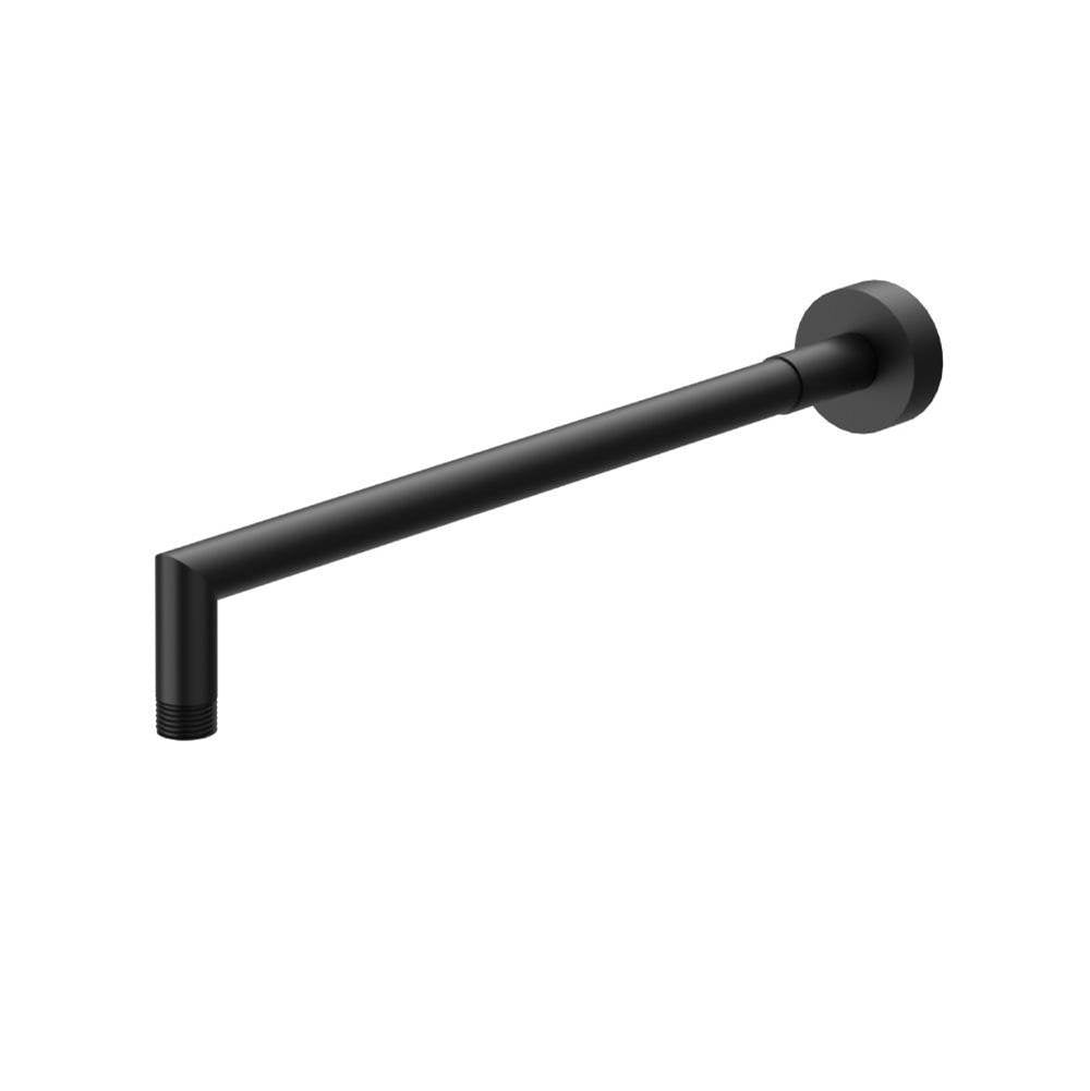 Flusso HS1040 Wall Mount Round Shower Arm - 16" (400mm) - With Flange