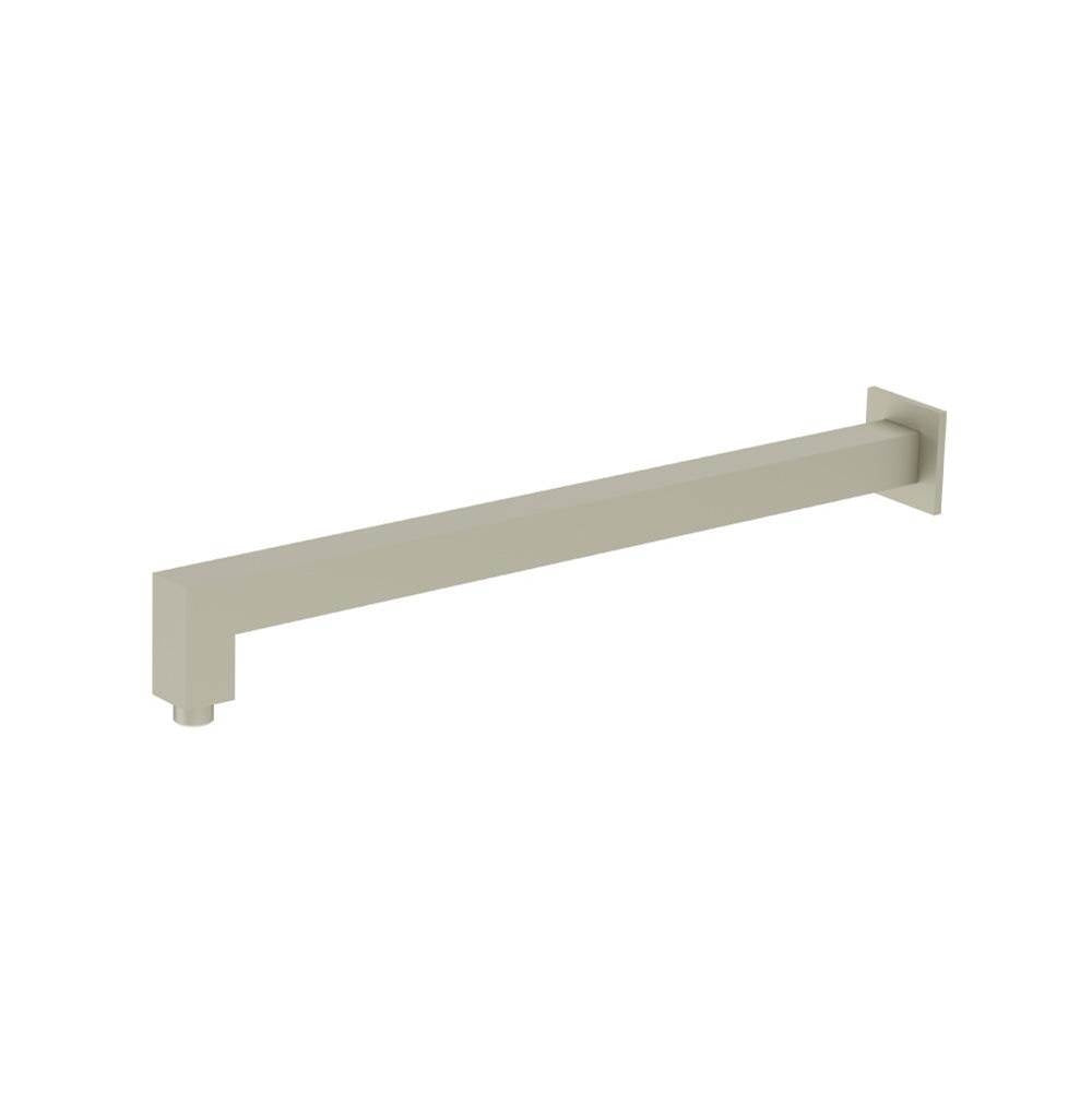 Flusso HS1080 Wall Mount Square Shower Arm - 20" - With Flange