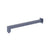 Flusso HS1080 Wall Mount Square Shower Arm - 20" - With Flange