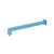 Flusso HS1080 Wall Mount Square Shower Arm - 20" - With Flange