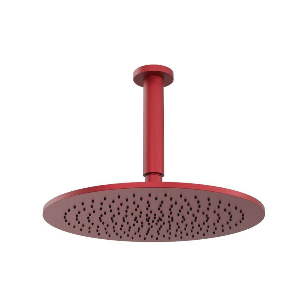 Flusso RHC.12R 12" Rain Head with 6" Ceiling Mount Arm