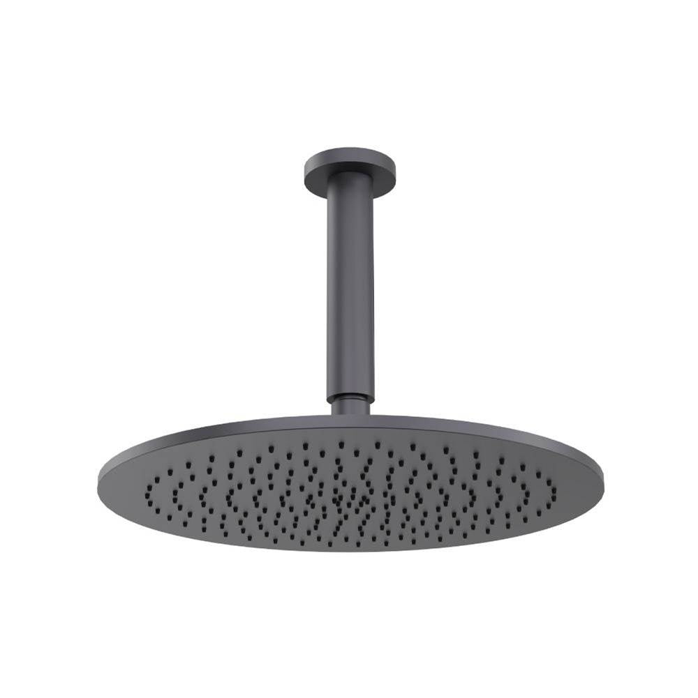 Flusso RHC.12R 12" Rain Head with 6" Ceiling Mount Arm