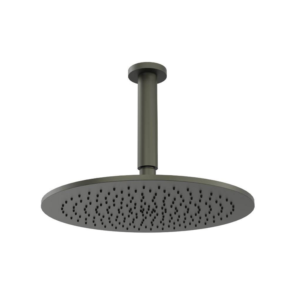 Flusso RHC.12R 12" Rain Head with 6" Ceiling Mount Arm