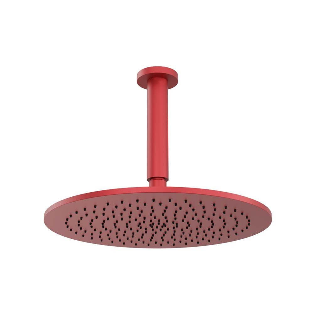 Flusso RHC.12R 12" Rain Head with 6" Ceiling Mount Arm