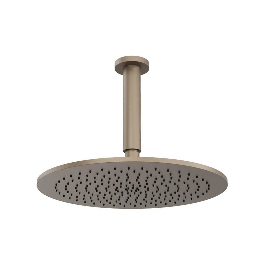 Flusso RHC.12R 12" Rain Head with 6" Ceiling Mount Arm