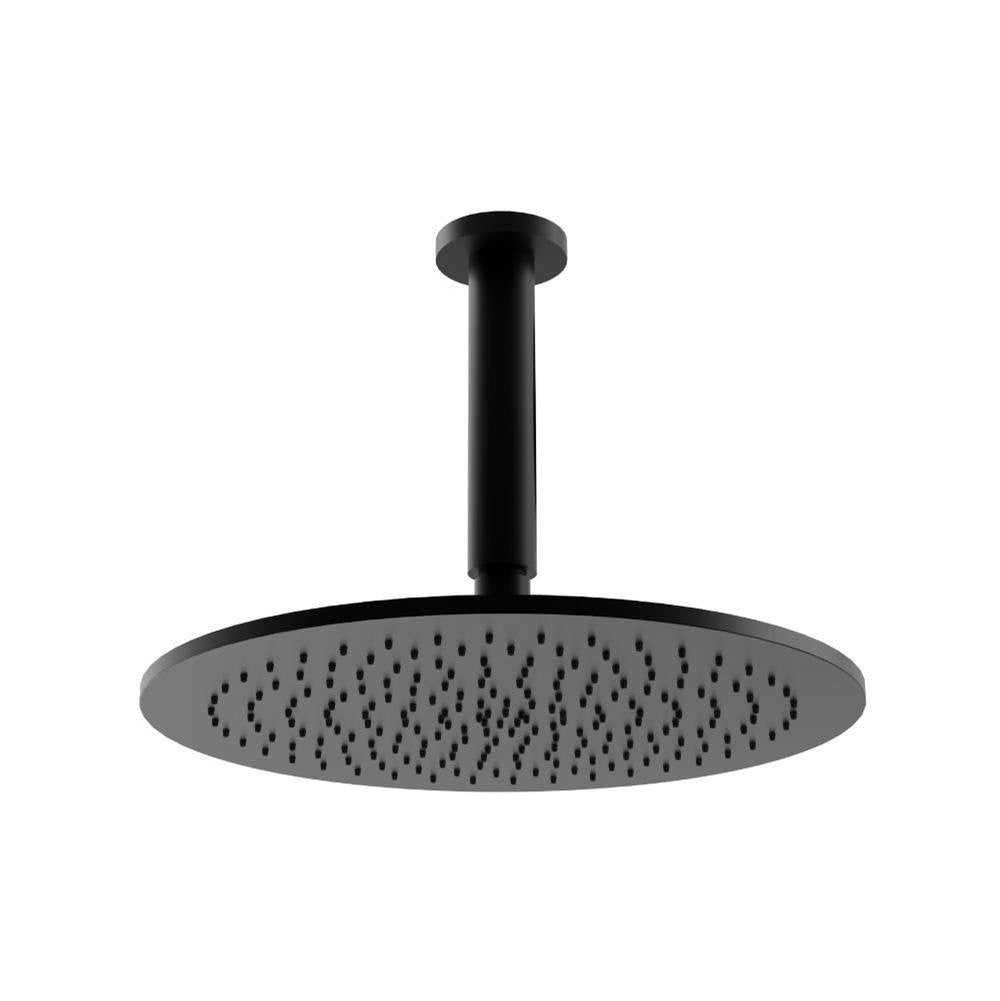 Flusso RHC.12R 12" Rain Head with 6" Ceiling Mount Arm