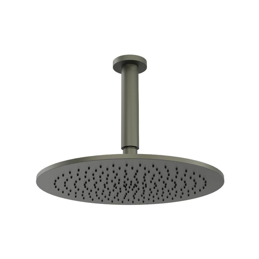 Flusso RHC.12R 12" Rain Head with 6" Ceiling Mount Arm