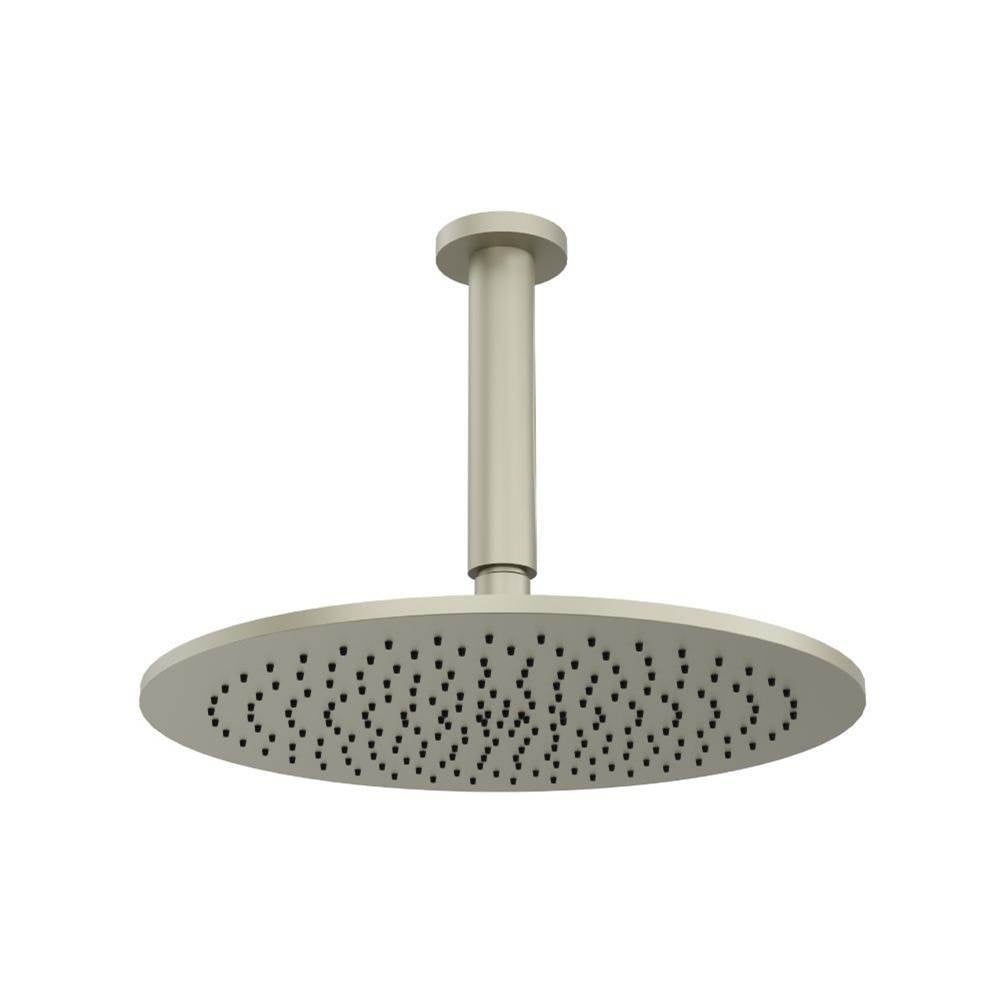 Flusso RHC.12R 12" Rain Head with 6" Ceiling Mount Arm