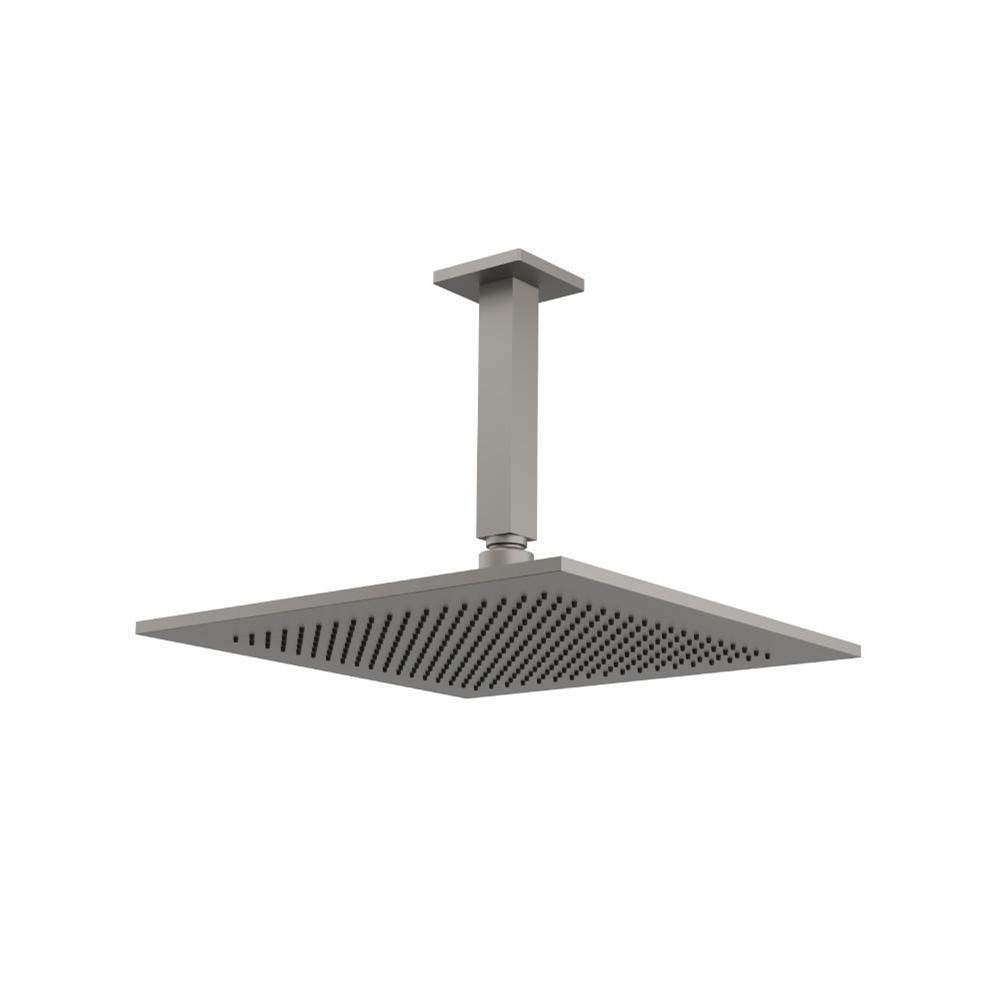 Flusso RHC.12S 12" Rain Head with 6" Ceiling Mount Arm