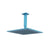 Flusso RHC.12S 12" Rain Head with 6" Ceiling Mount Arm