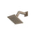 Flusso RHW.6S 6" Rain Head with 7" Arm