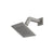 Flusso RHW.6S 6" Rain Head with 7" Arm