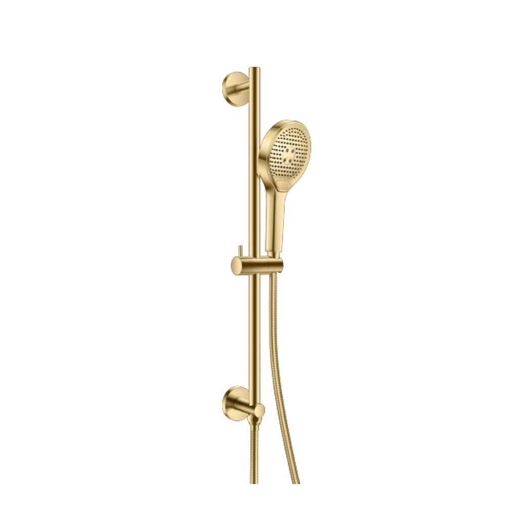 Flusso SHS.2013 Hand Shower Set with Slide Bar, Integrated Elbow & Hose