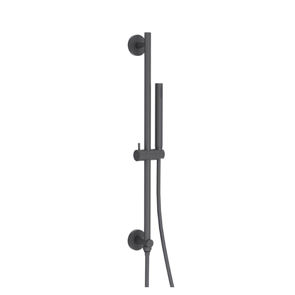 Flusso SHS.2014 Hand Shower Set with Slide Bar, Integrated Elbow & Hose
