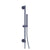 Flusso SHS.2014 Hand Shower Set with Slide Bar, Integrated Elbow & Hose