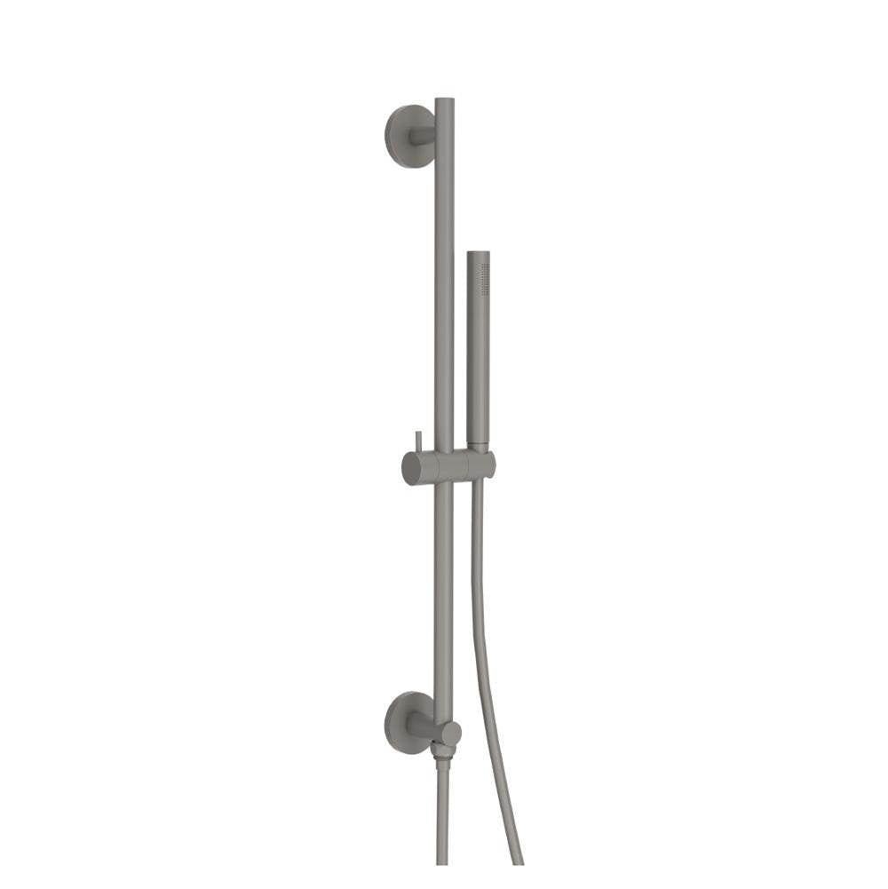 Flusso SHS.2014 Hand Shower Set with Slide Bar, Integrated Elbow & Hose
