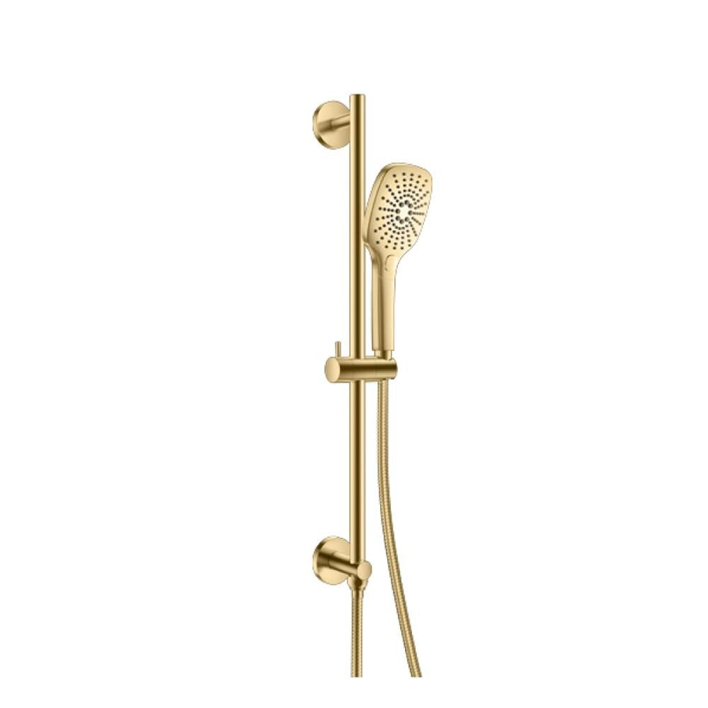 Flusso SHS.2017 Hand Shower Set with Slide Bar, Integrated Elbow & Hose