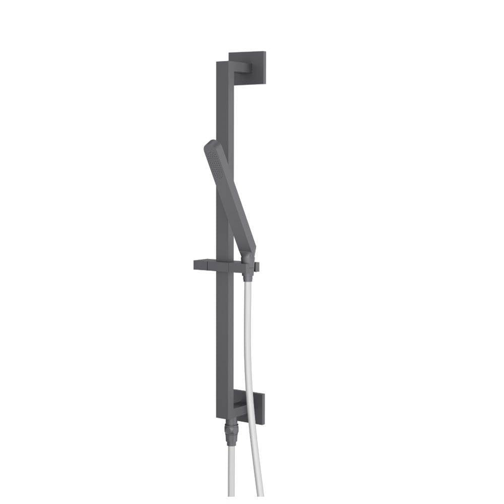 Flusso SHS.2018 Hand Shower Set with Slide Bar, Integrated Elbow & Hose