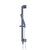 Flusso SHS.2018 Hand Shower Set with Slide Bar, Integrated Elbow & Hose