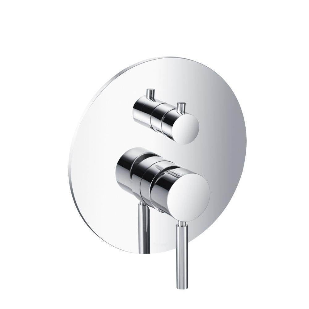 Flusso UF.2106 Tub / Shower Trim With Pressure Balance Valve - 3-Output