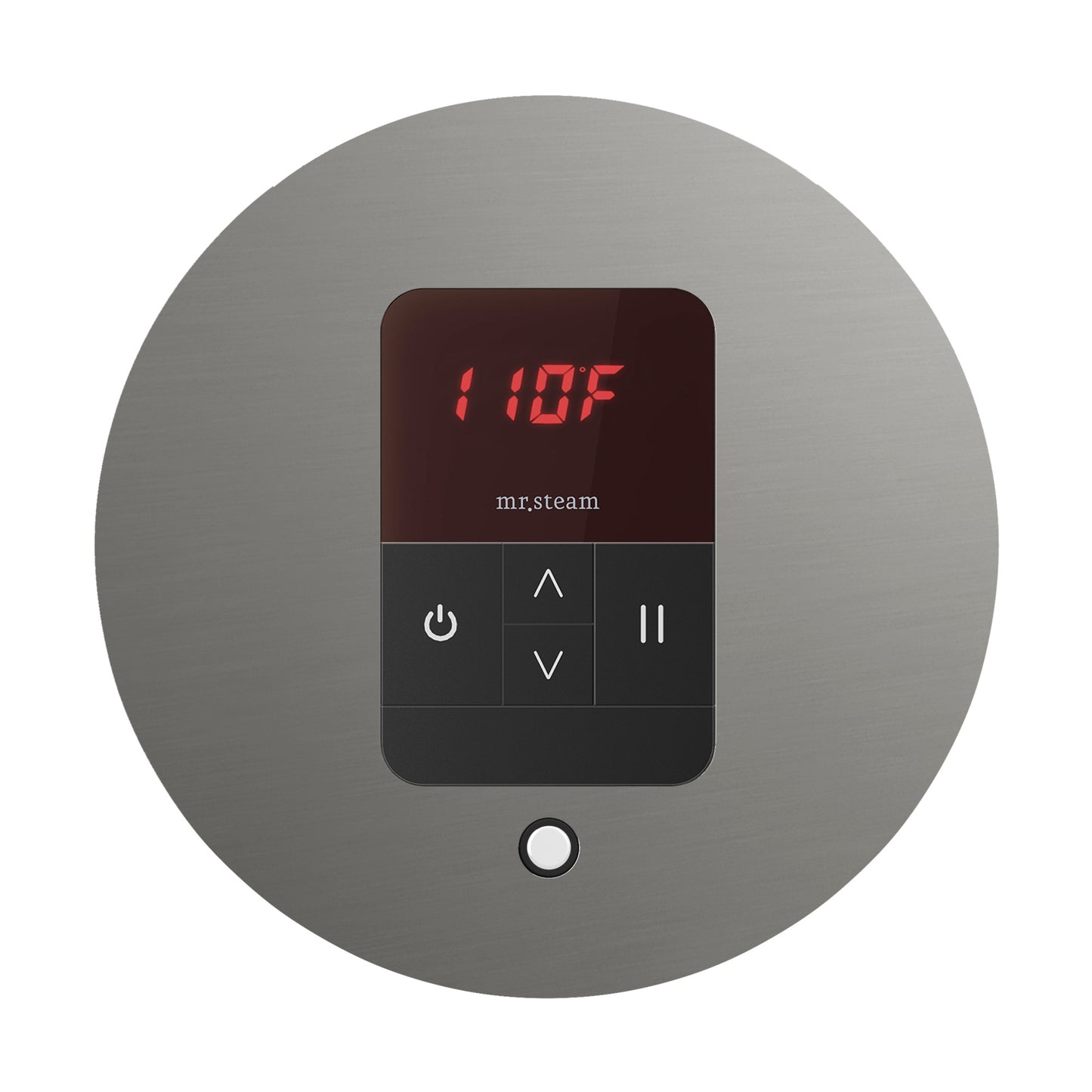 Mr. Steam ITRD iTempo Round Steam Shower Control and Steamhead