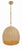 Crystorama JAC-10500-SG Jace 1 Light Pendant - Soft Gold