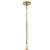 Crystorama JAC-10500-SG Jace 1 Light Pendant - Soft Gold