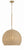 Crystorama JAC-10503-SG Jace 3 Light Pendant - Soft Gold